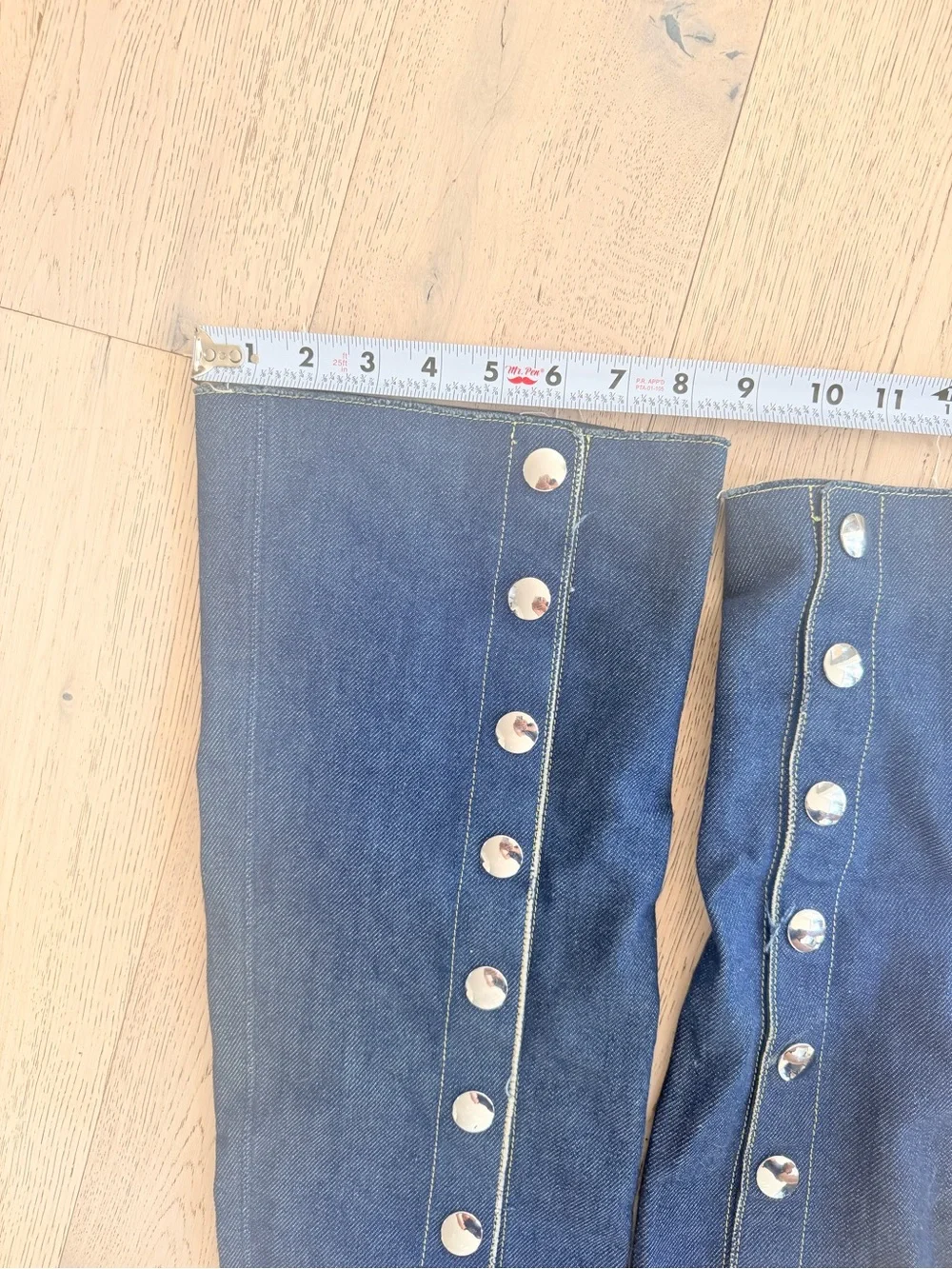 Giuseppe Zanotti Harper Denim Over-the-Knee Boots EU 37.5